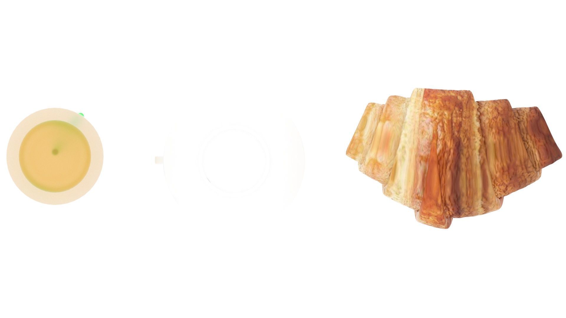 Continental Breakfast 3D model_15