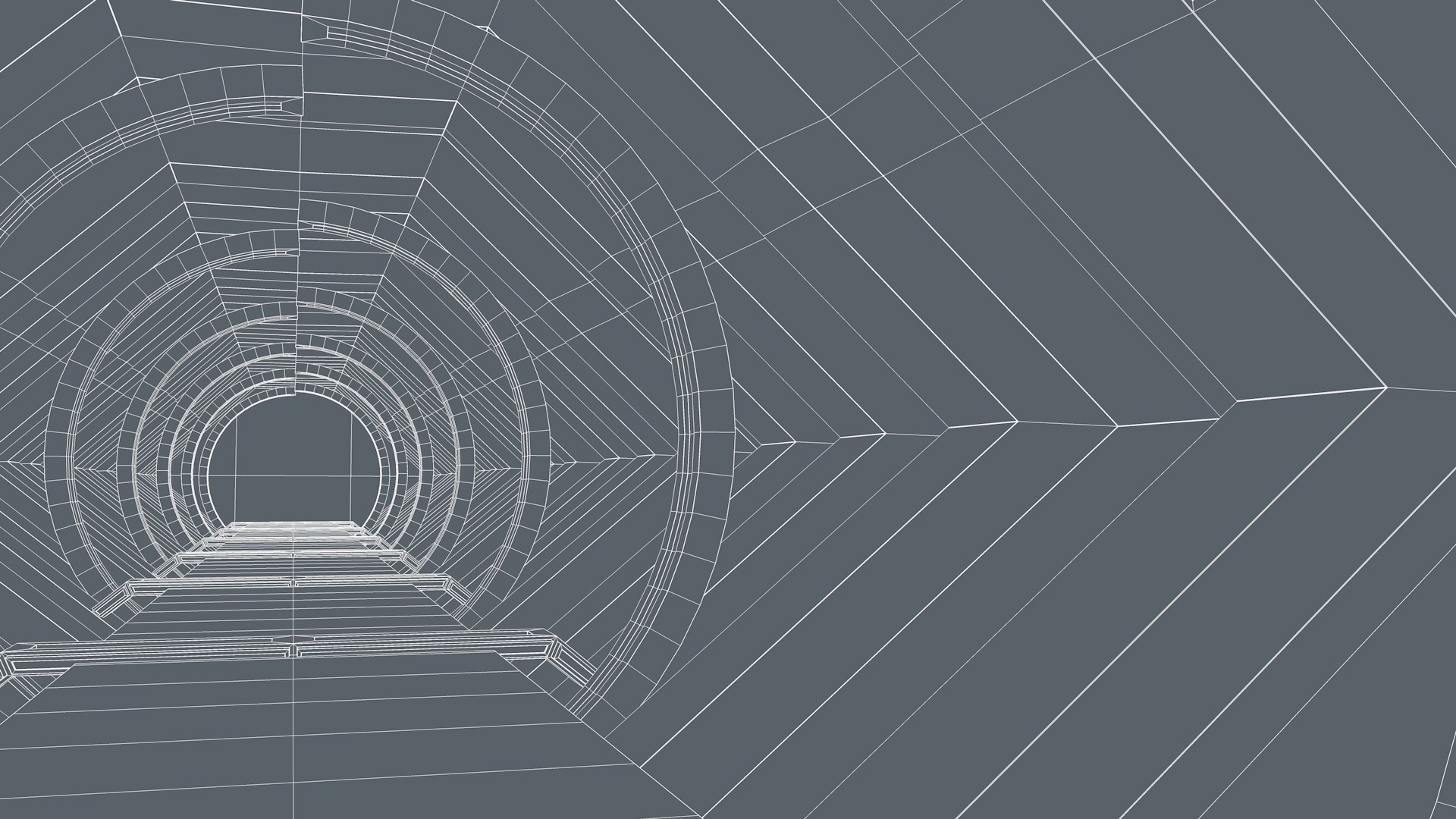 Sci Fi Tunnel 3D model_11