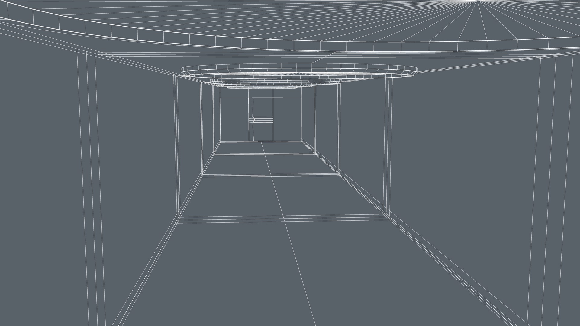 Sci Fi Corridor 3D model_15