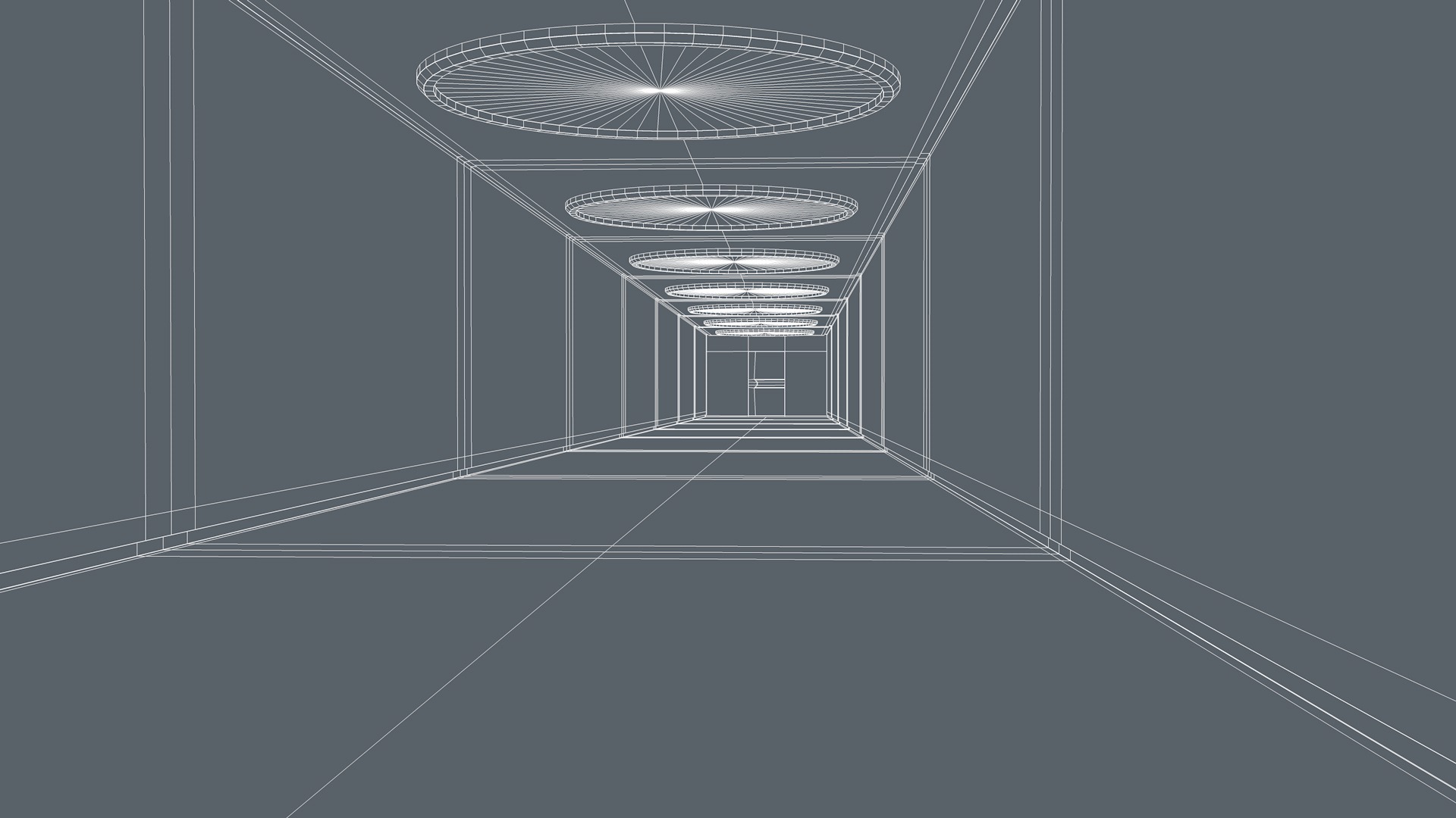 Sci Fi Corridor 3D model_10