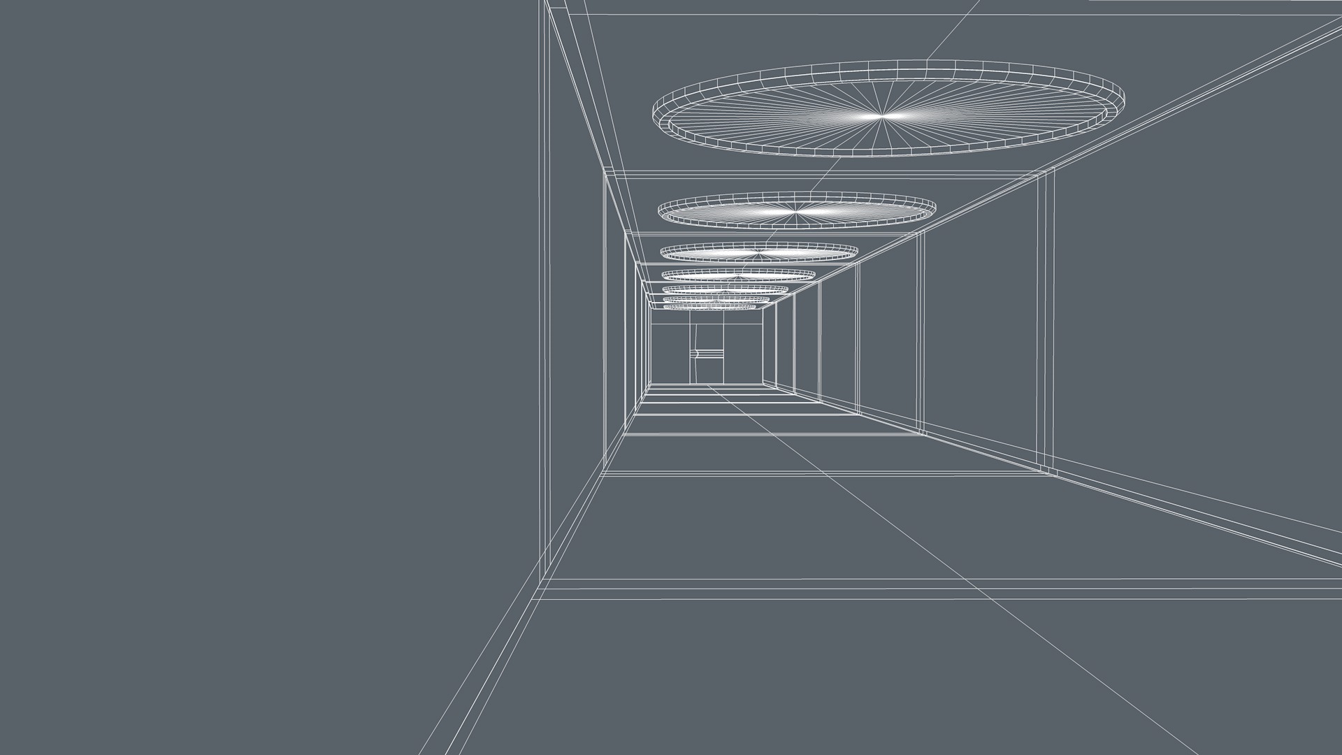 Sci Fi Corridor 3D model_9