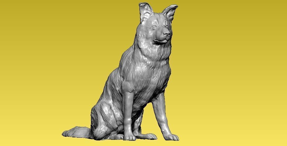 Hybrid hunting dog - 3D print 3D print model_1