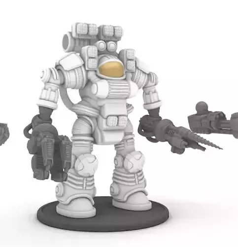 28mm Ordnance Repair Utility System Suit - ORUS Suit 3D print model
