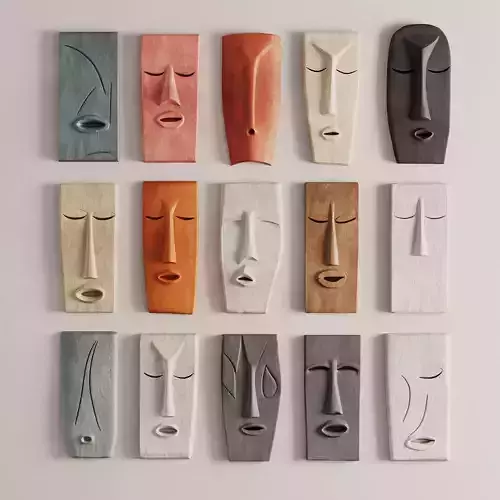 Wall Decor Mask Collection