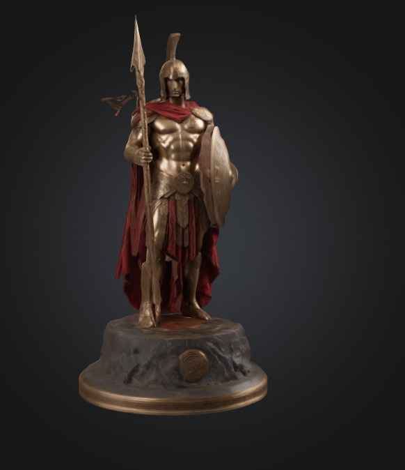 Spartan 3D print model_2