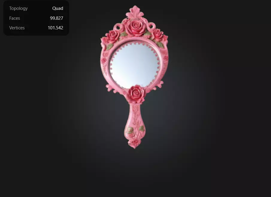 Mirror 3D print model