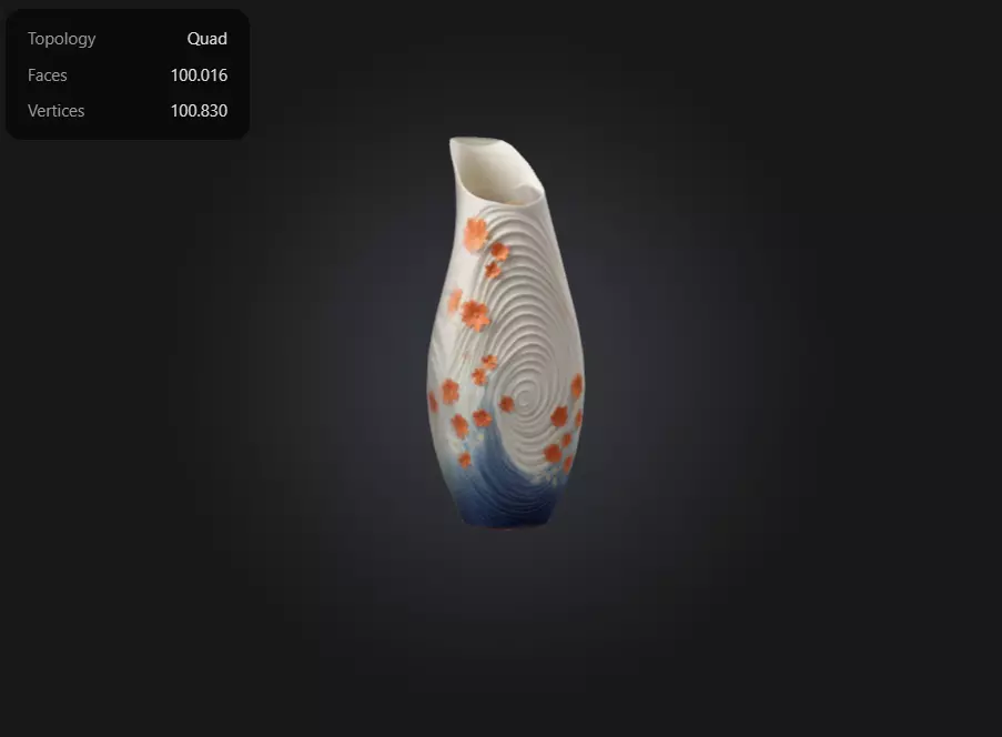 vase elegant 3D print model