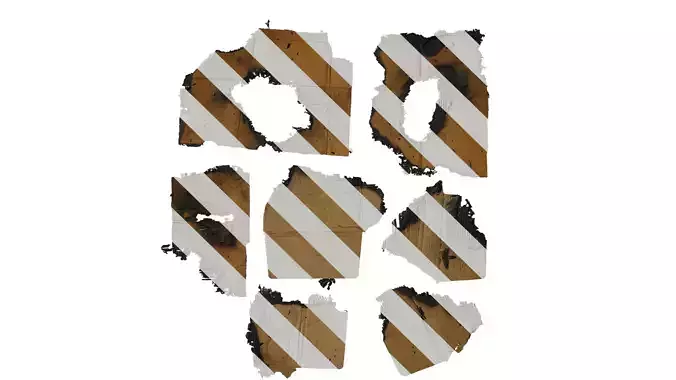 Anydrafts Burnt cardboard 01