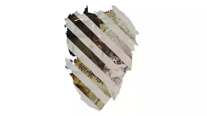 Anydrafts Burnt newspaper 02