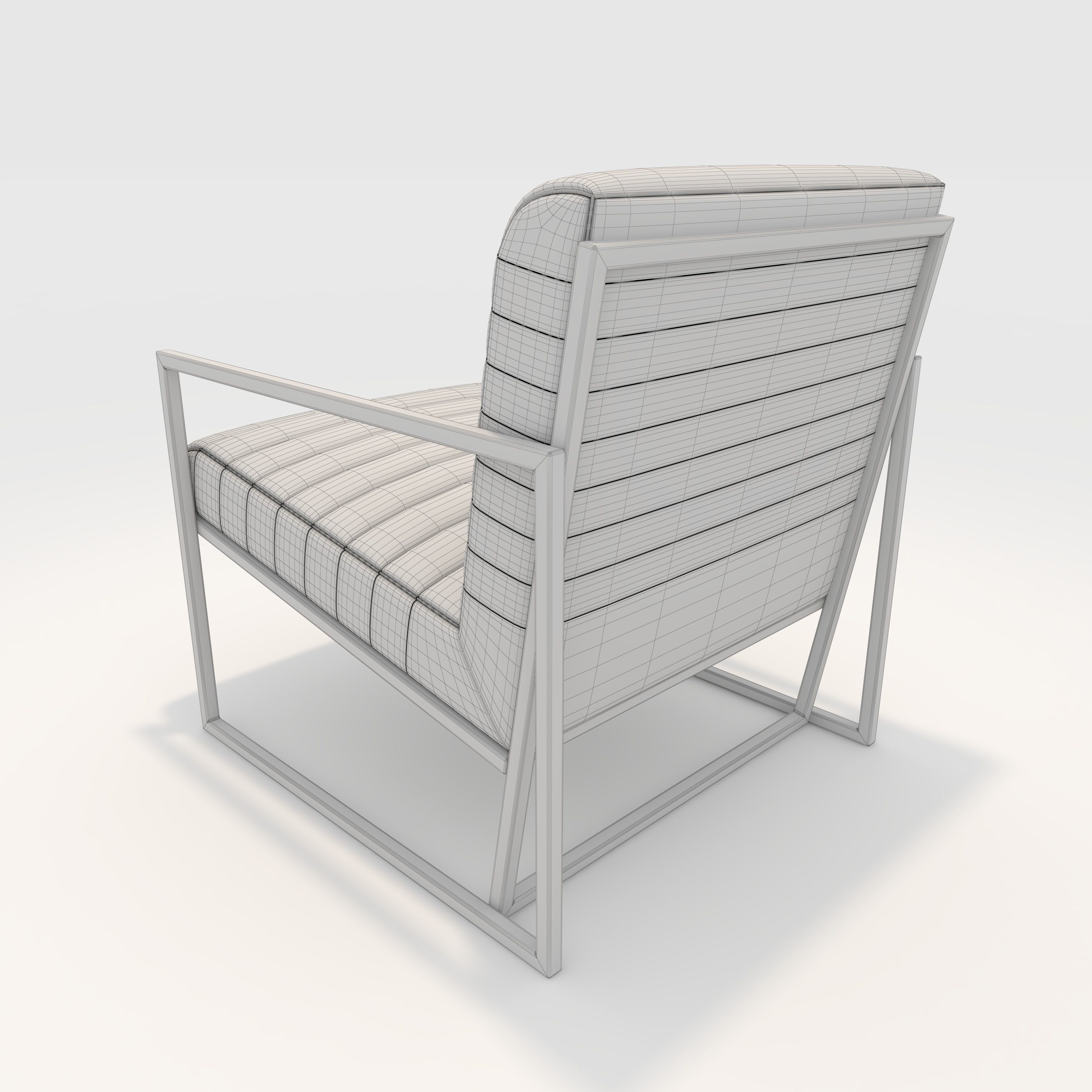 Armchair 22 3D model_7