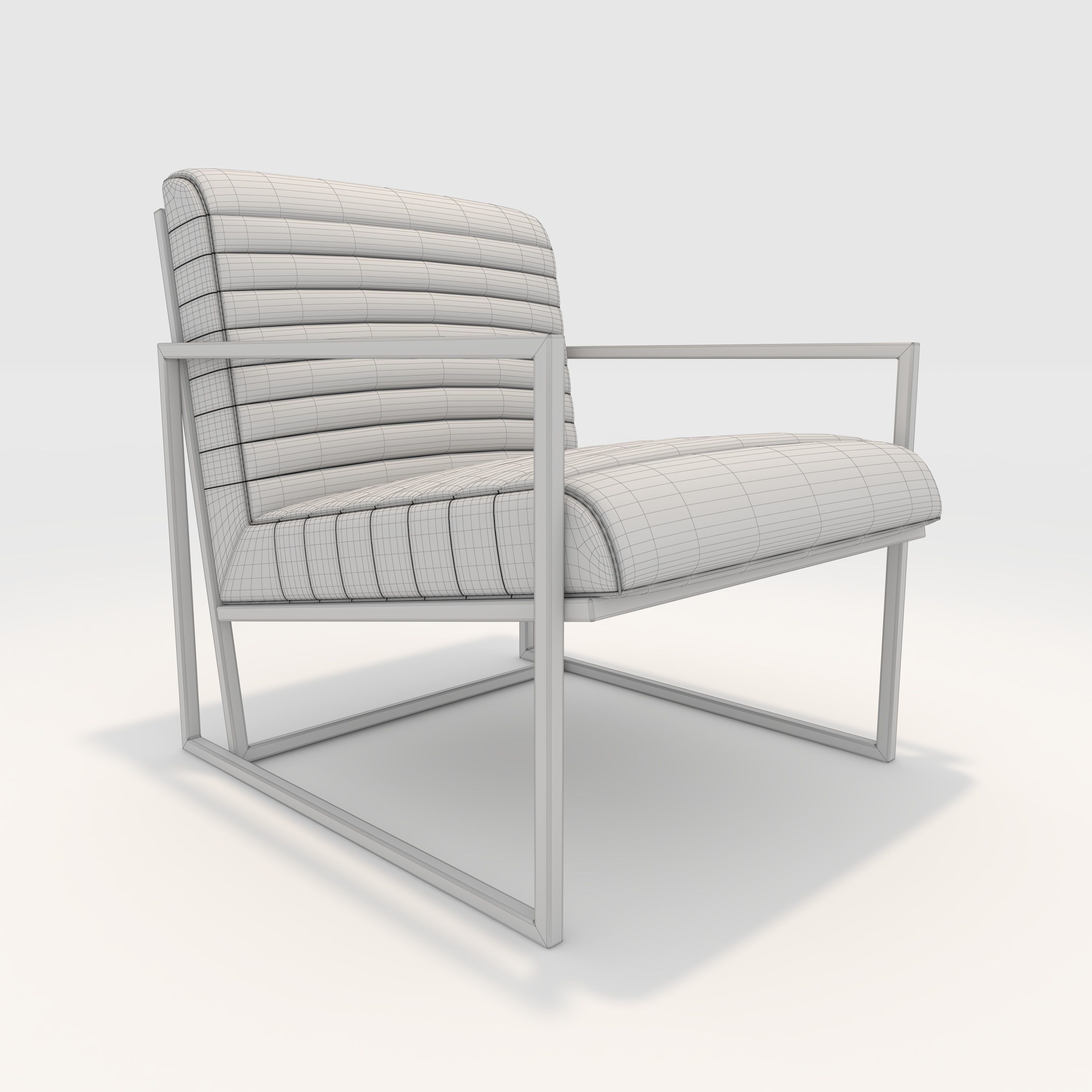 Armchair 22 3D model_9