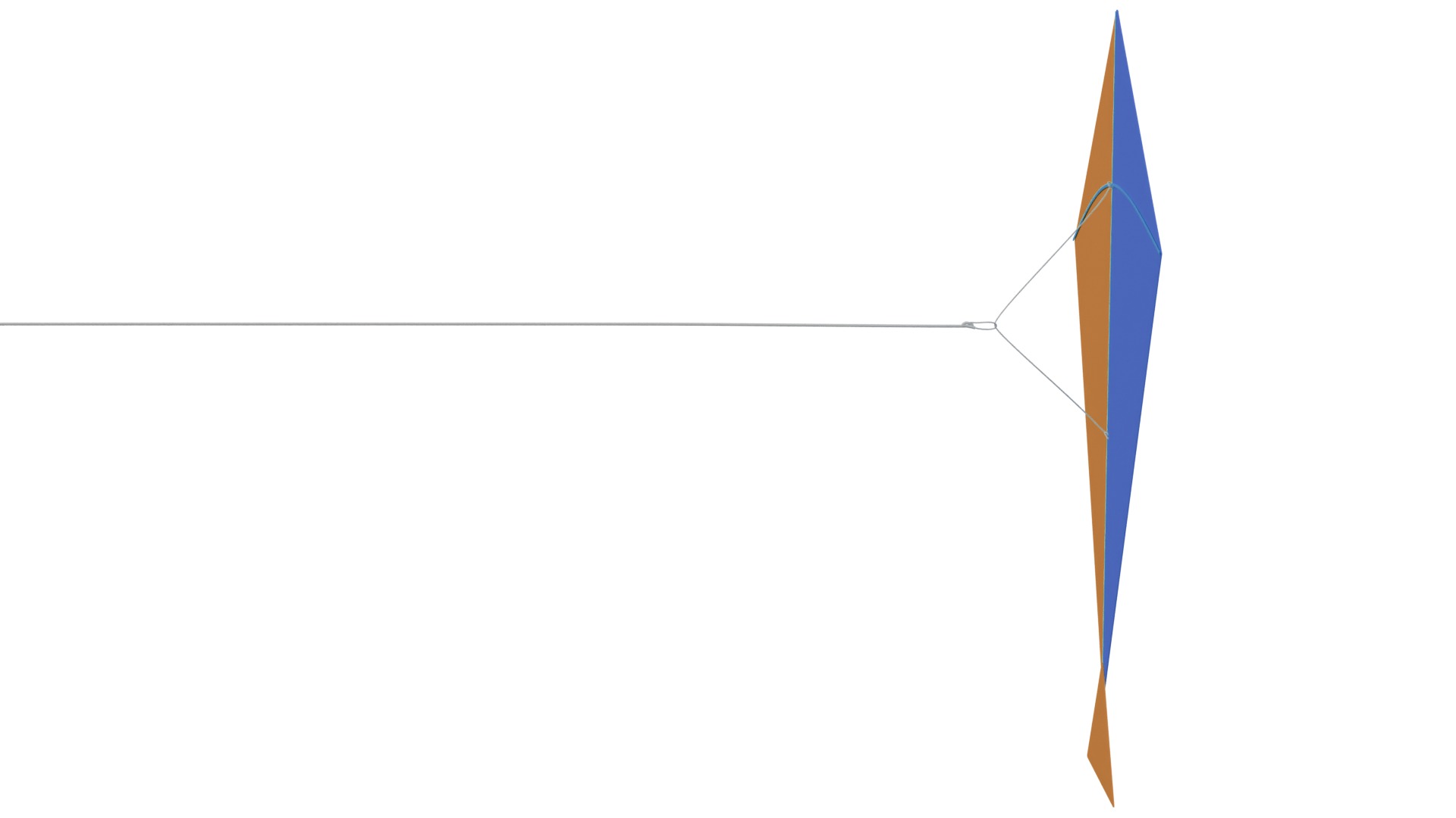 Kite 3D Model Low-poly 3D model_1