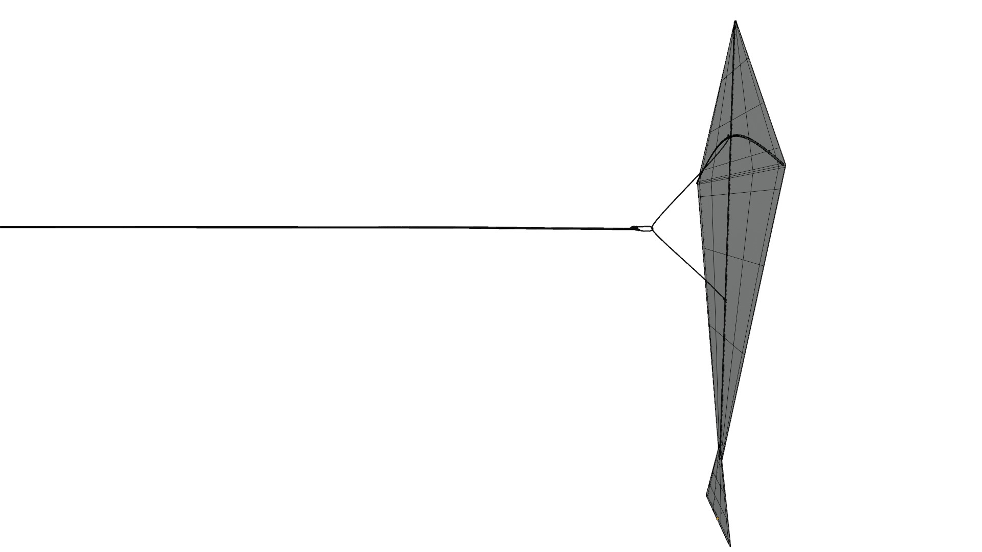 Kite 3D Model Low-poly 3D model_9