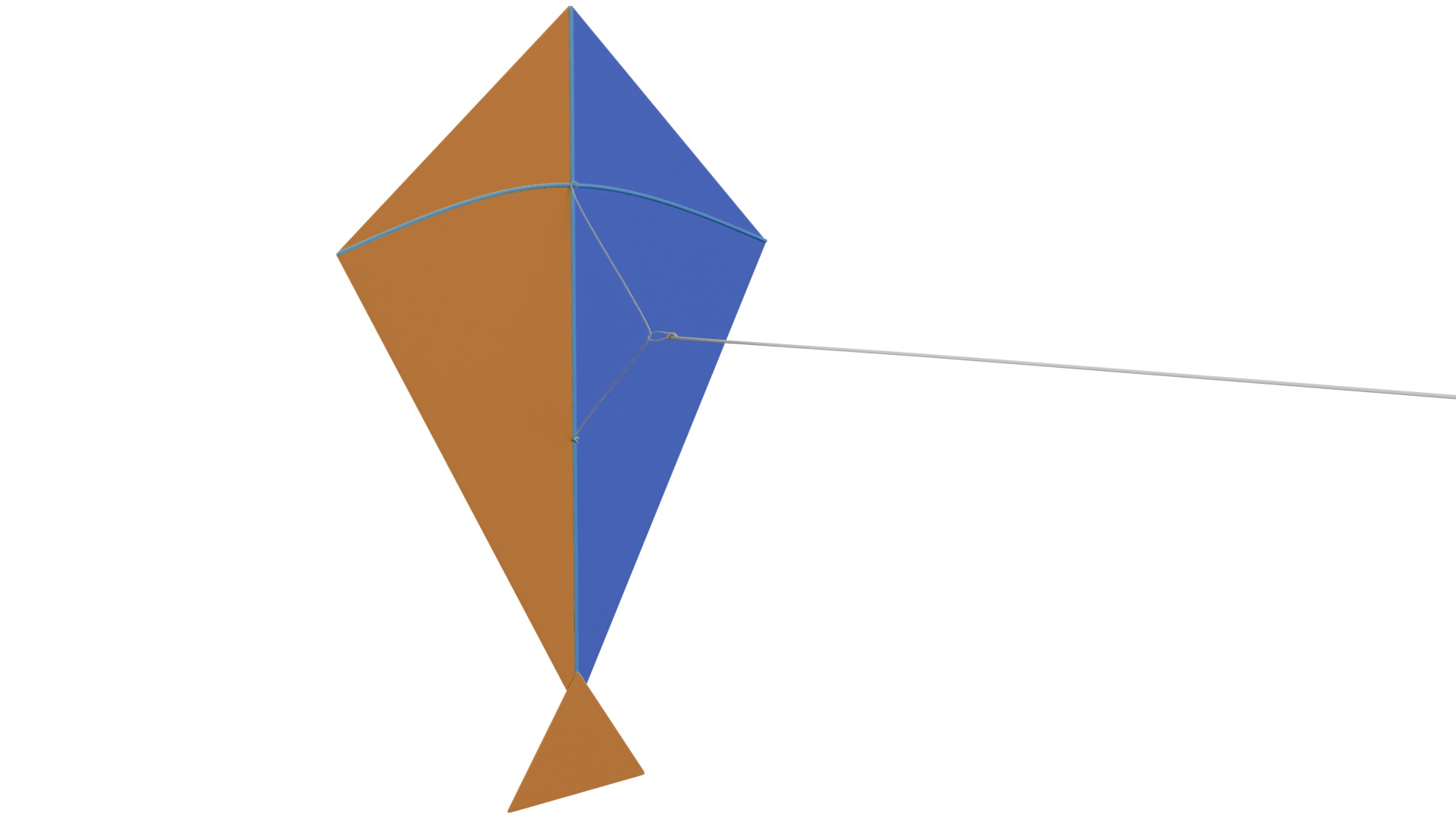 Kite 3D Model Low-poly 3D model_6