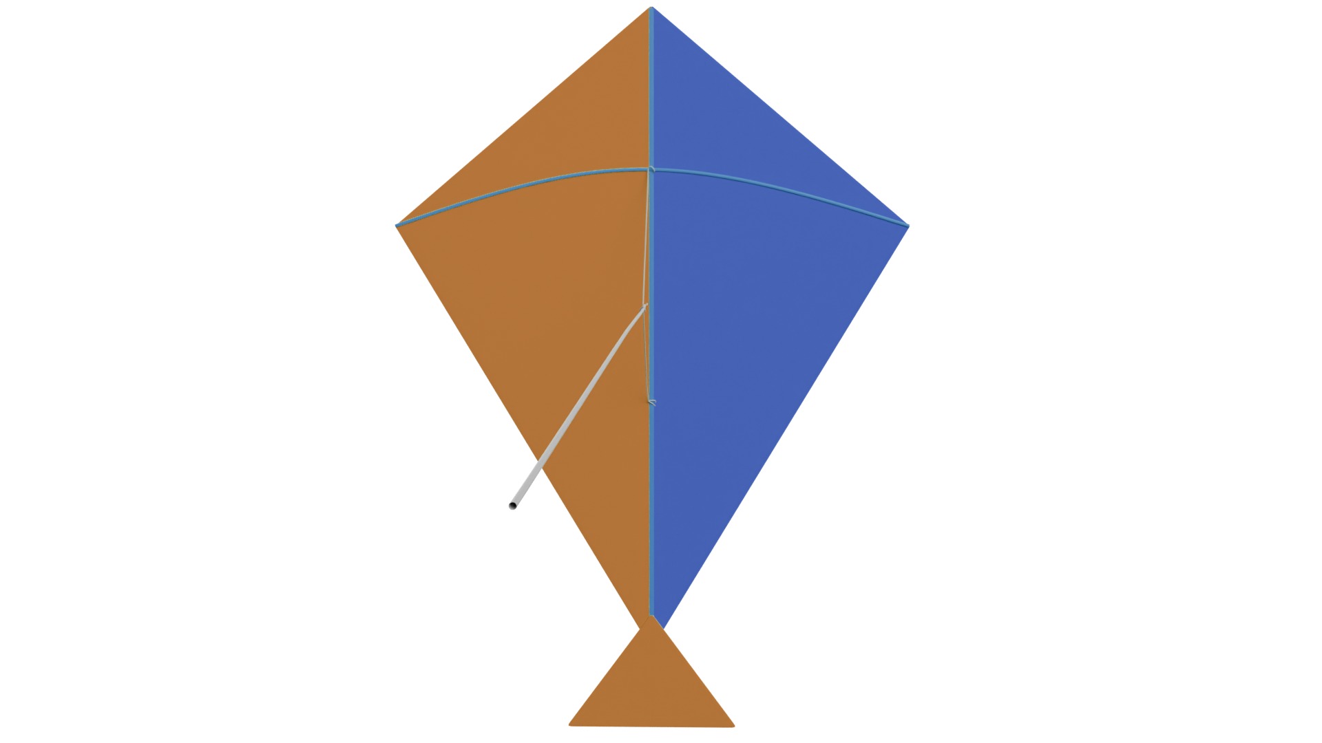 Kite 3D Model Low-poly 3D model_7