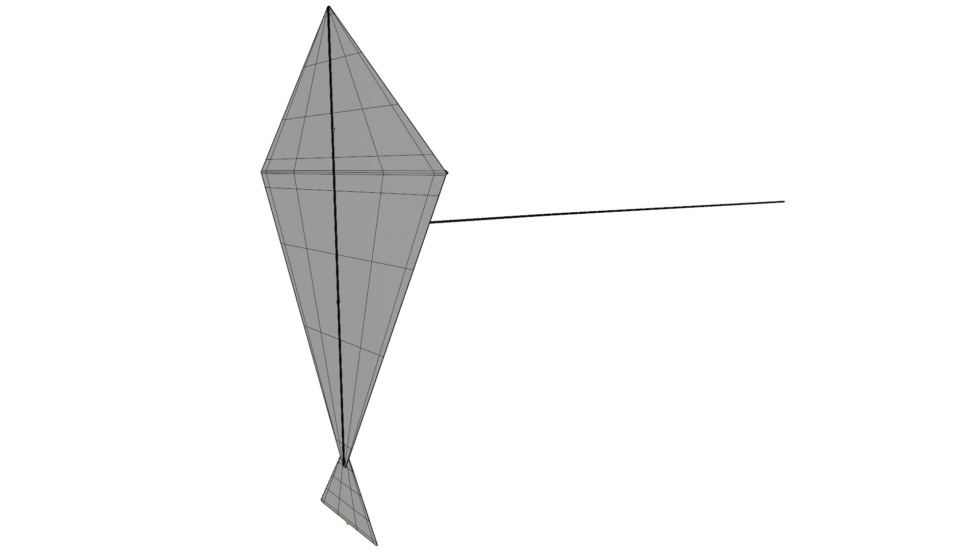 Kite 3D Model Low-poly 3D model_12