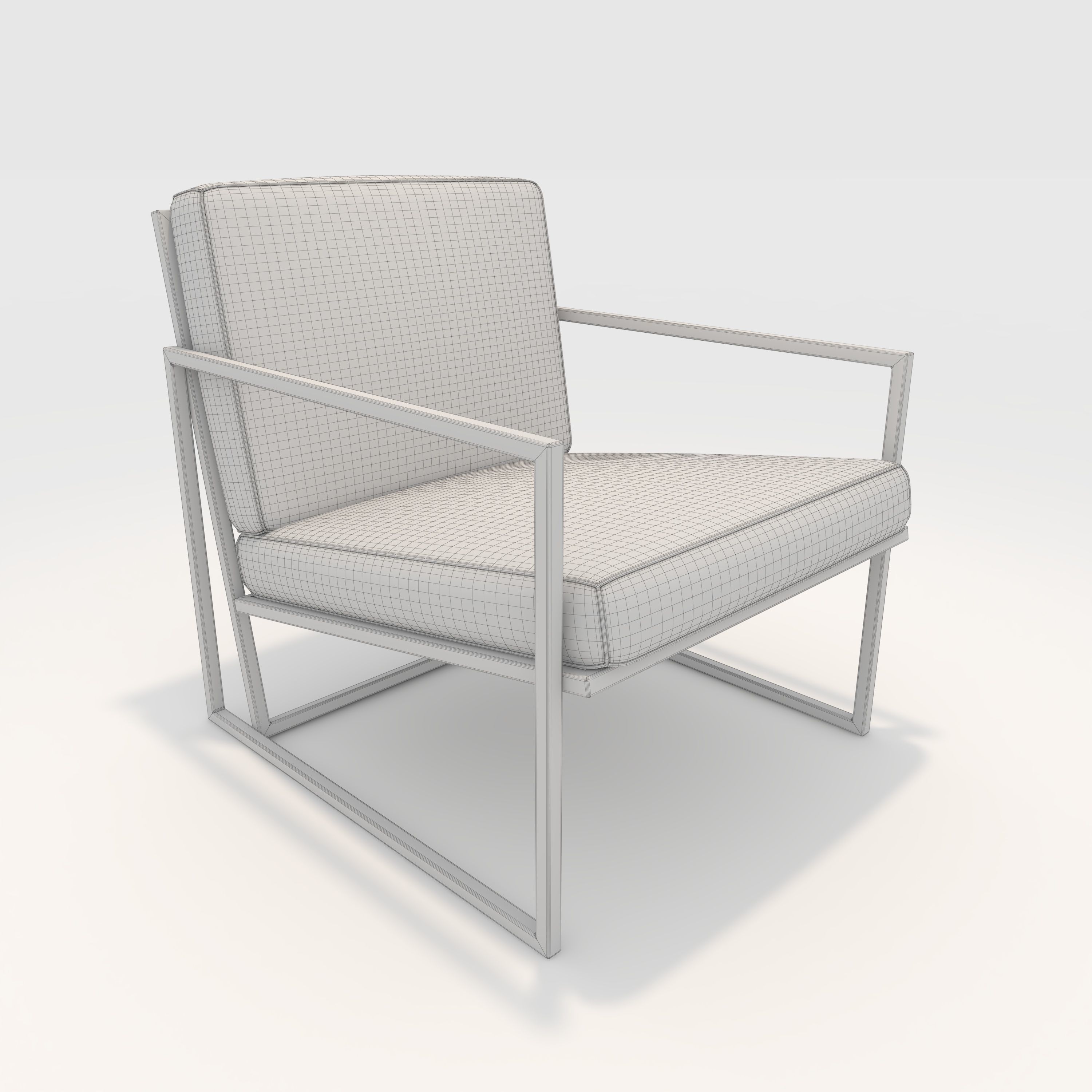 Armchair 23 3D model_1