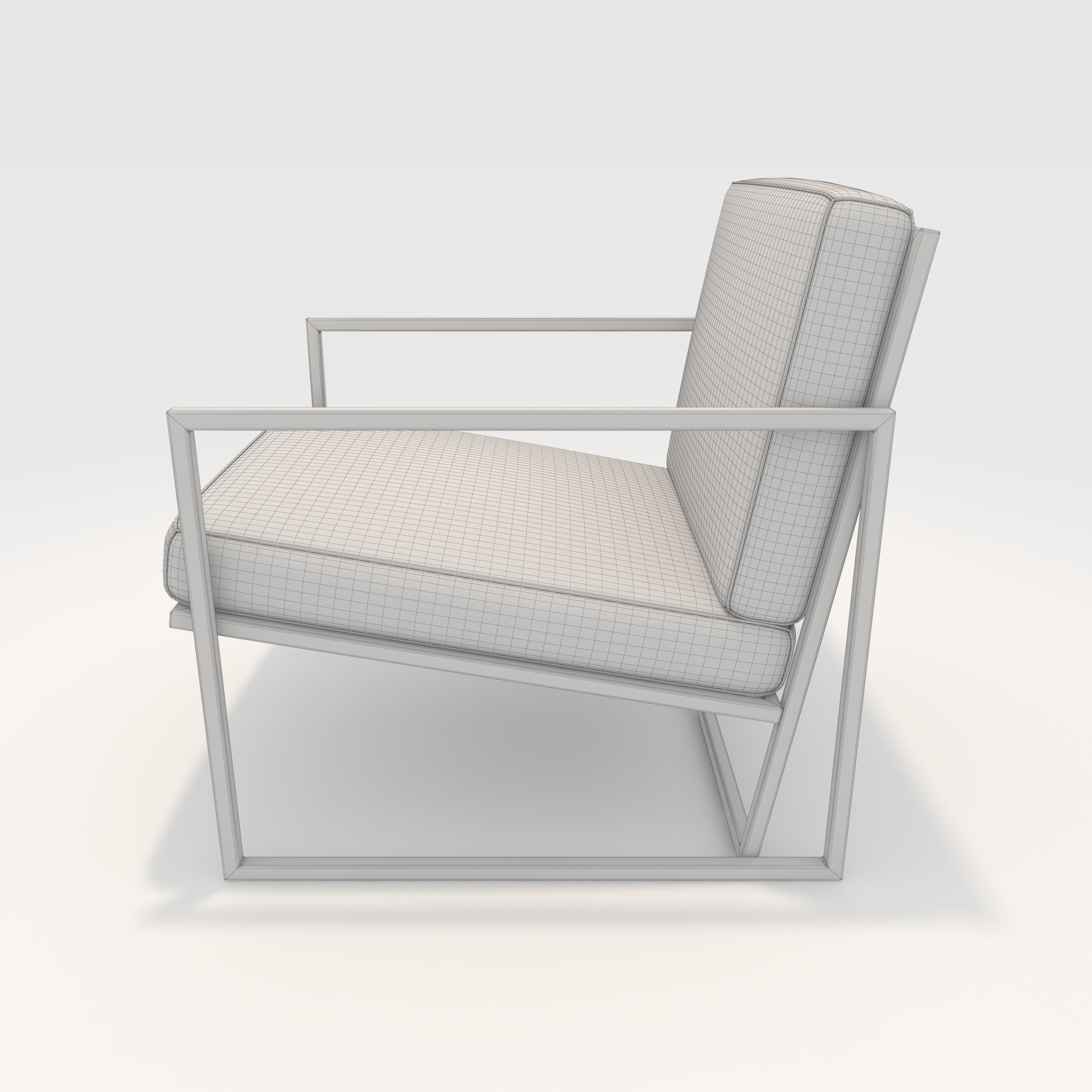 Armchair 23 3D model_5
