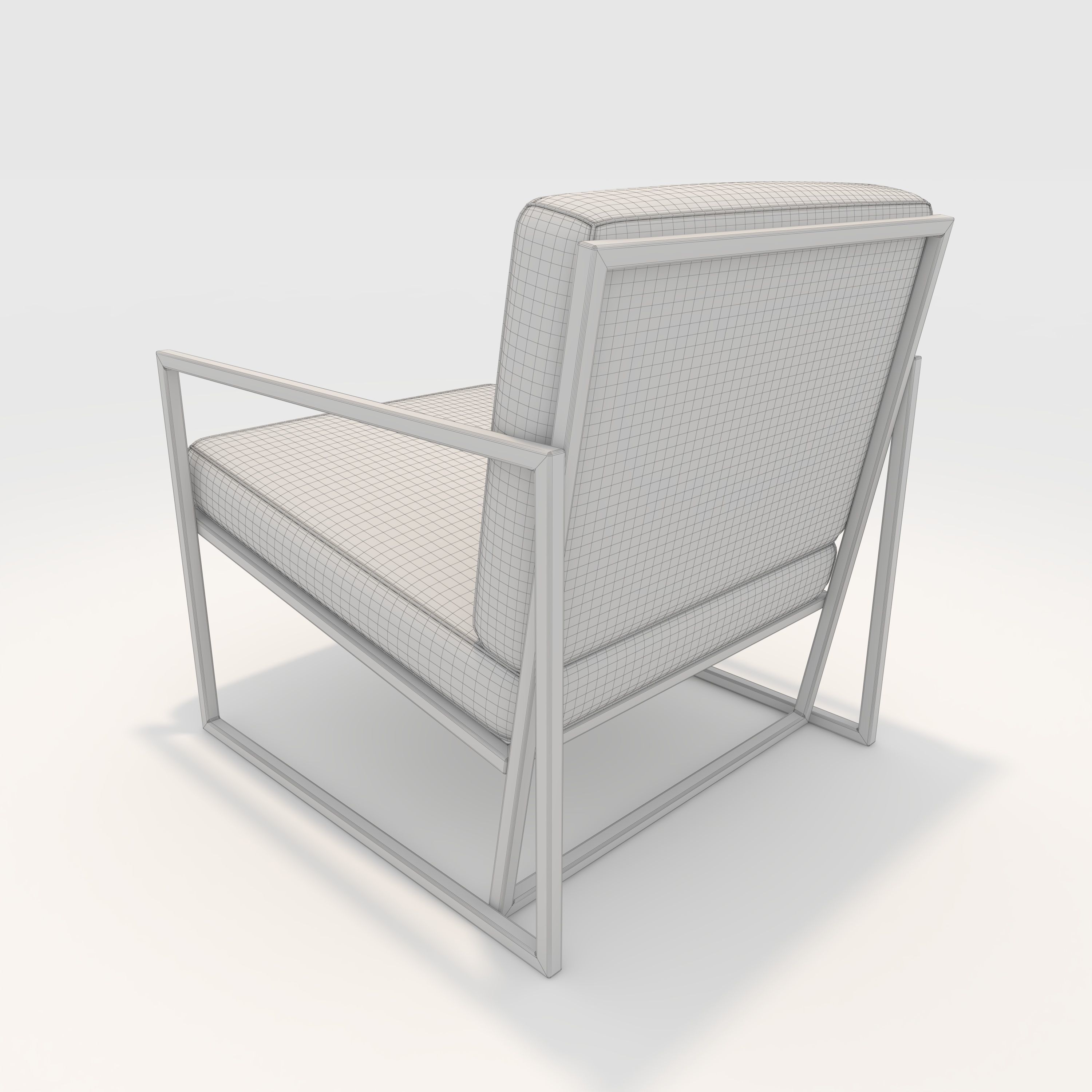 Armchair 23 3D model_7