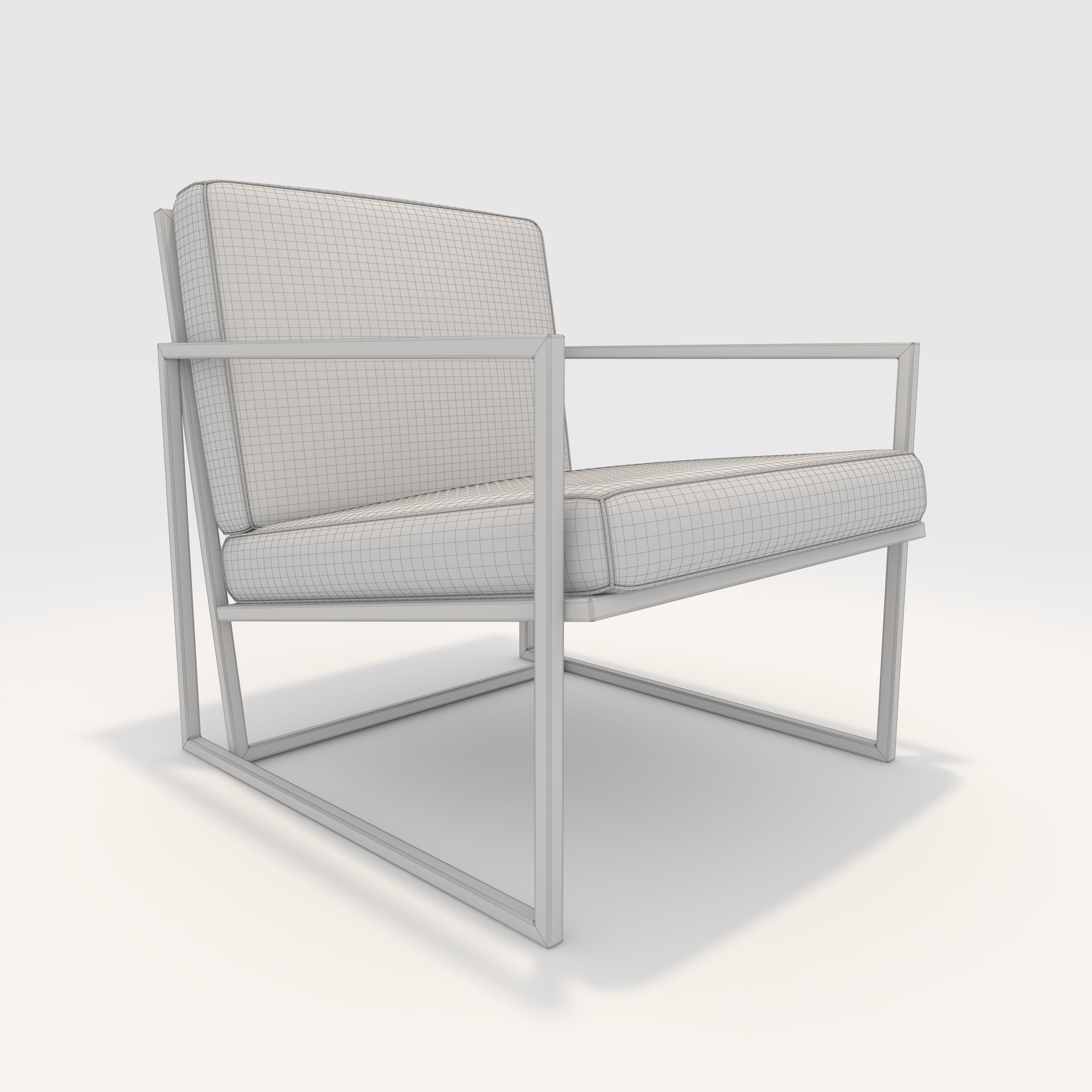 Armchair 23 3D model_9