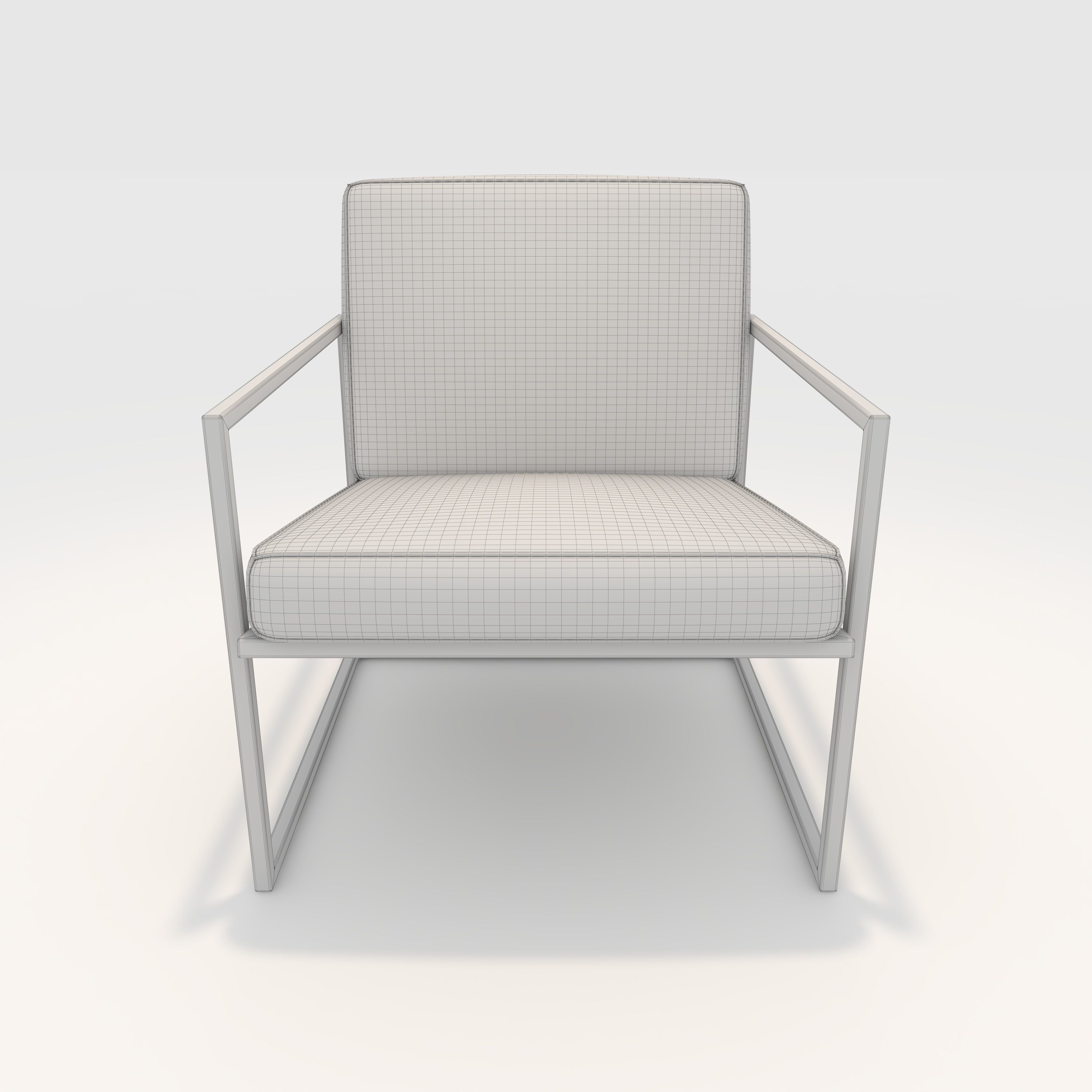 Armchair 23 3D model_3