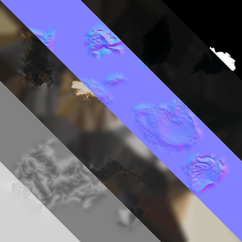 Anydrafts Burnt paper 05 Texture_8