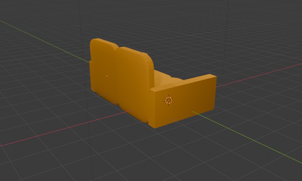 3d model of sofa 3D model_2