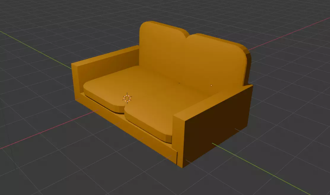 3d model of sofa 3D model_0