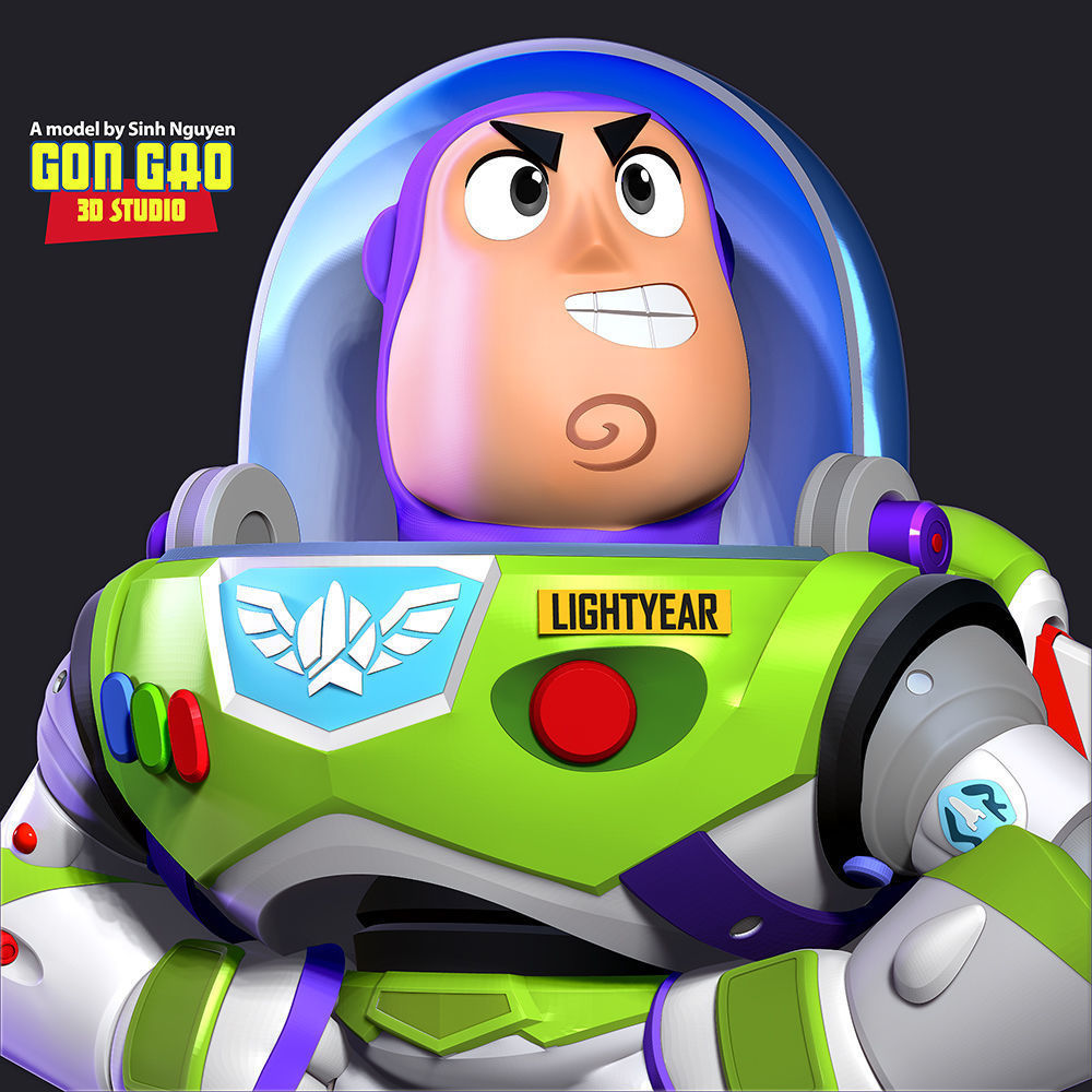 Buzz Lightyear returns 3D print model_7