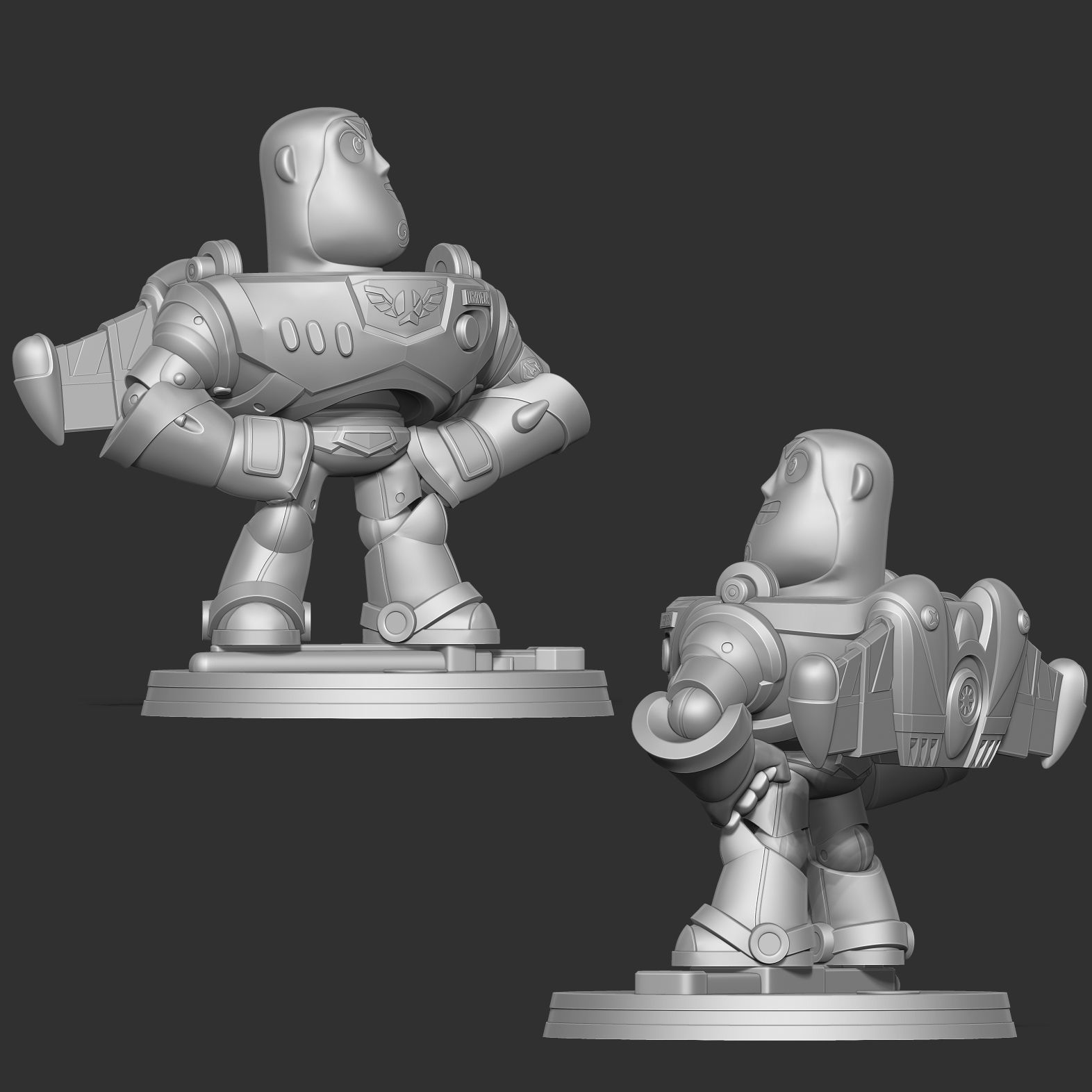 Buzz Lightyear returns 3D print model_4
