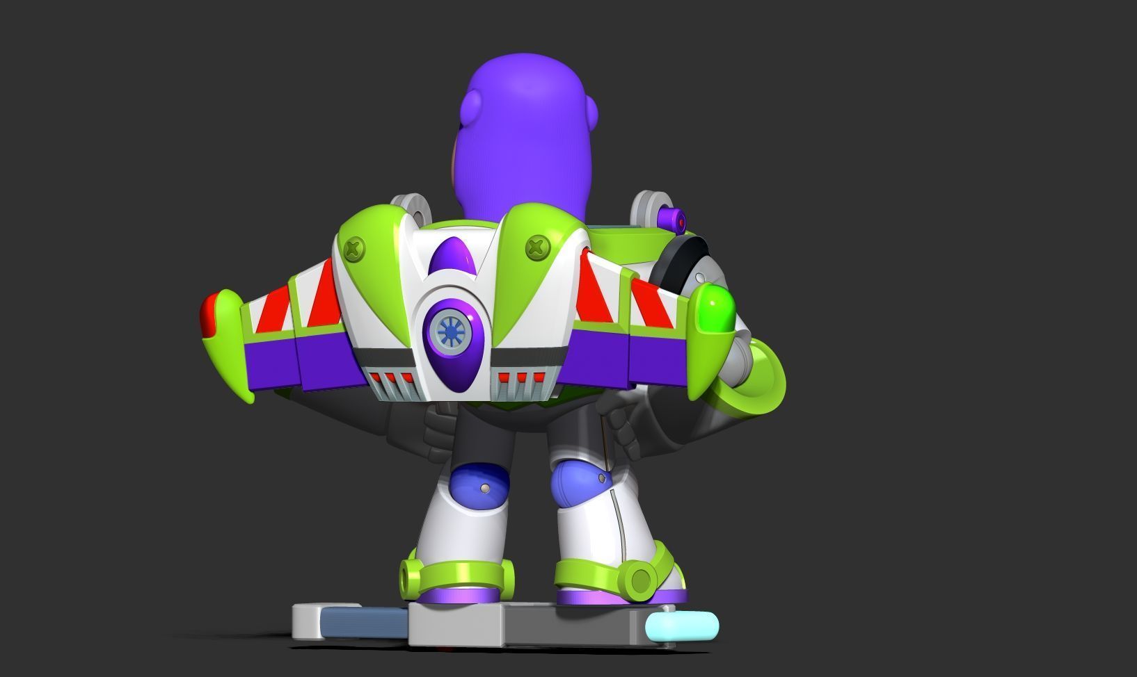 Buzz Lightyear returns 3D print model_6