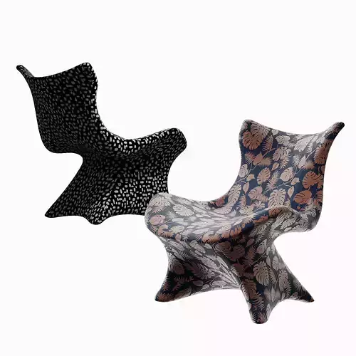 Modern shark lounger Dining chair Side chair