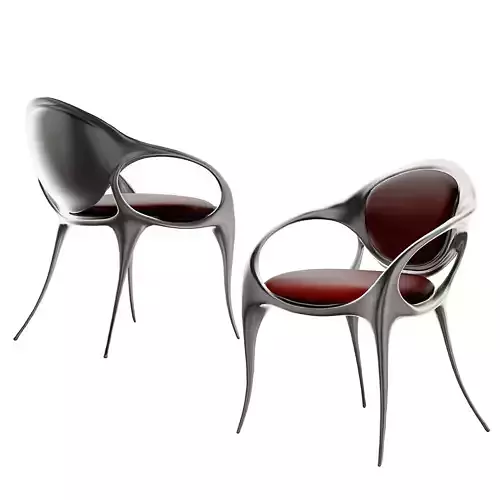 Modern light luxury dining chair side chair