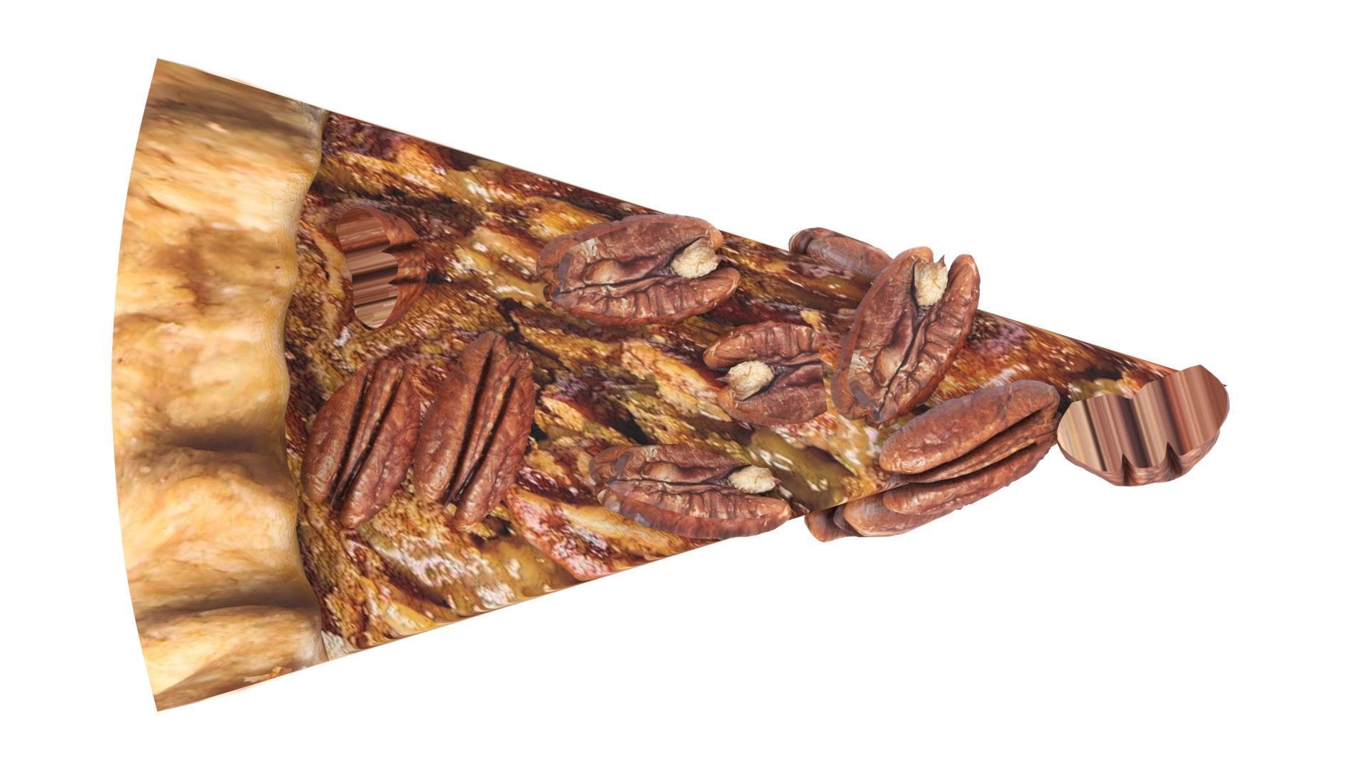 Pecan Pie 3D model_15