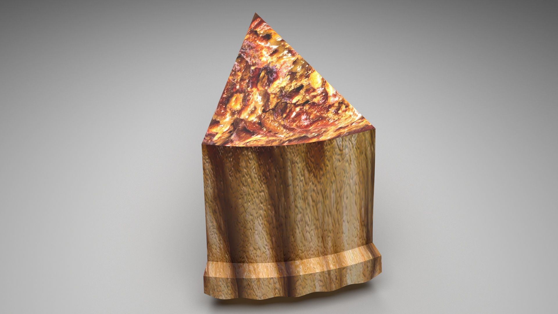 Pecan Pie 3D model_4