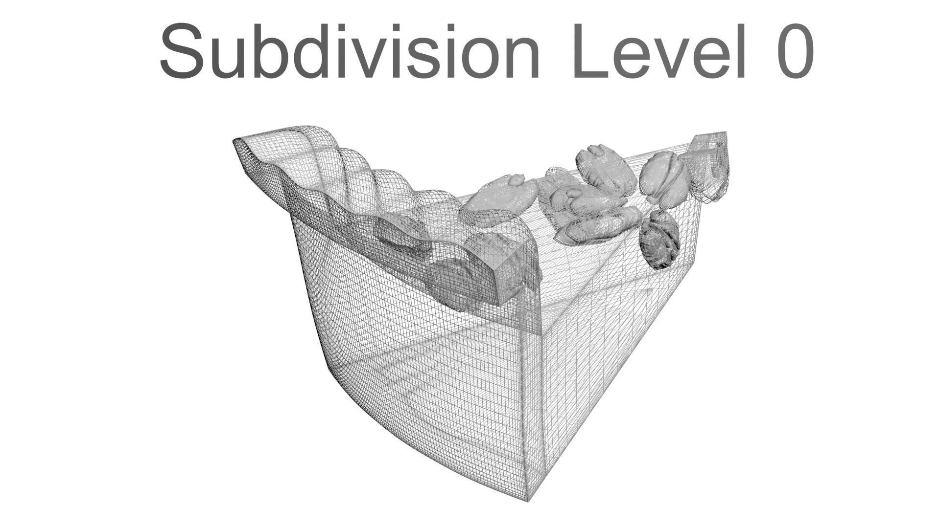 Pecan Pie 3D model_34