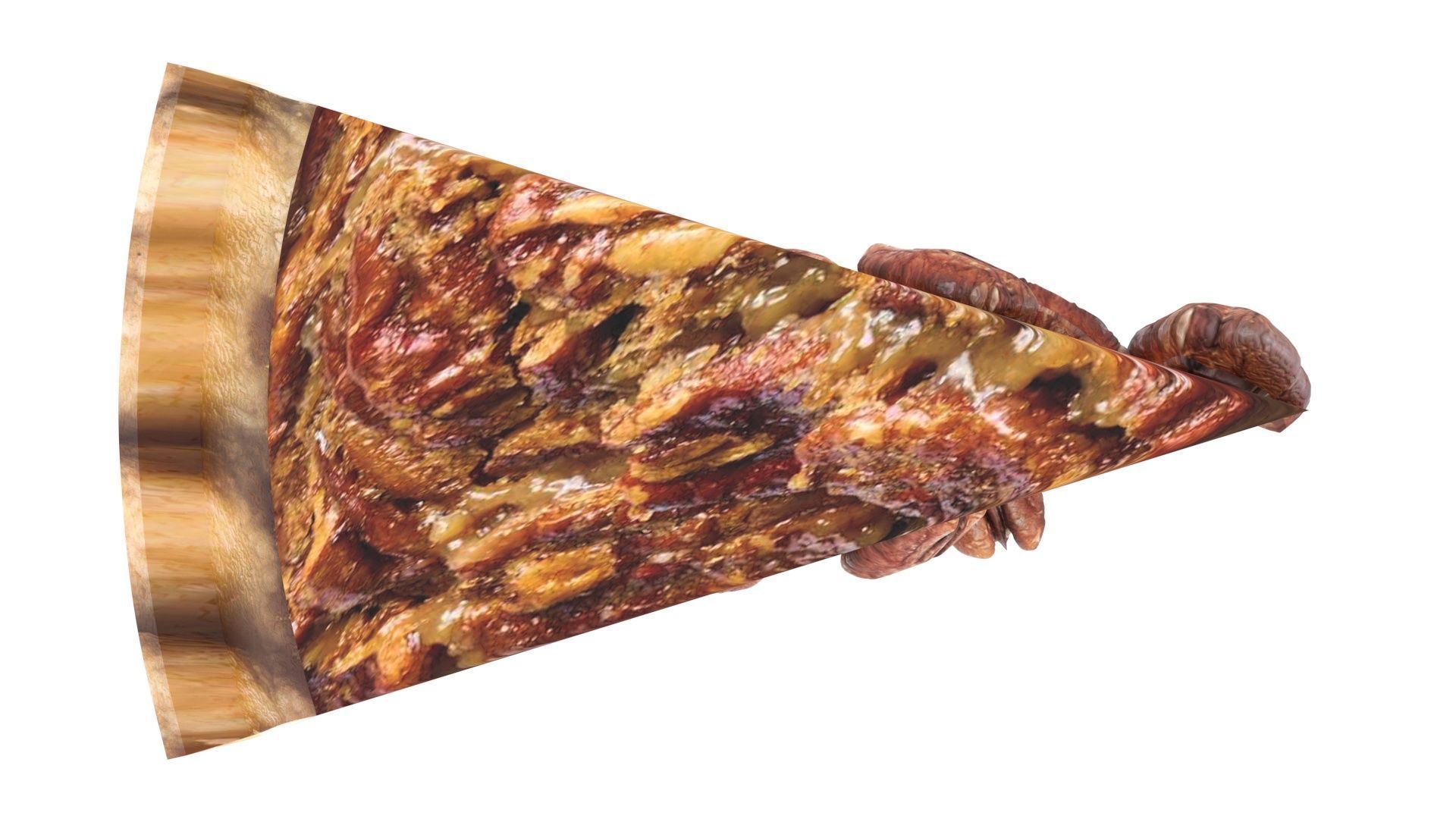 Pecan Pie 3D model_18
