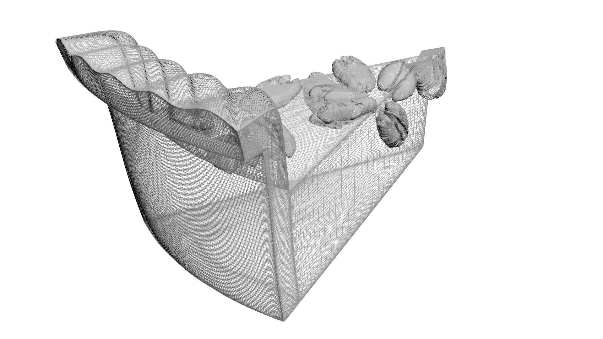 Pecan Pie 3D model_26