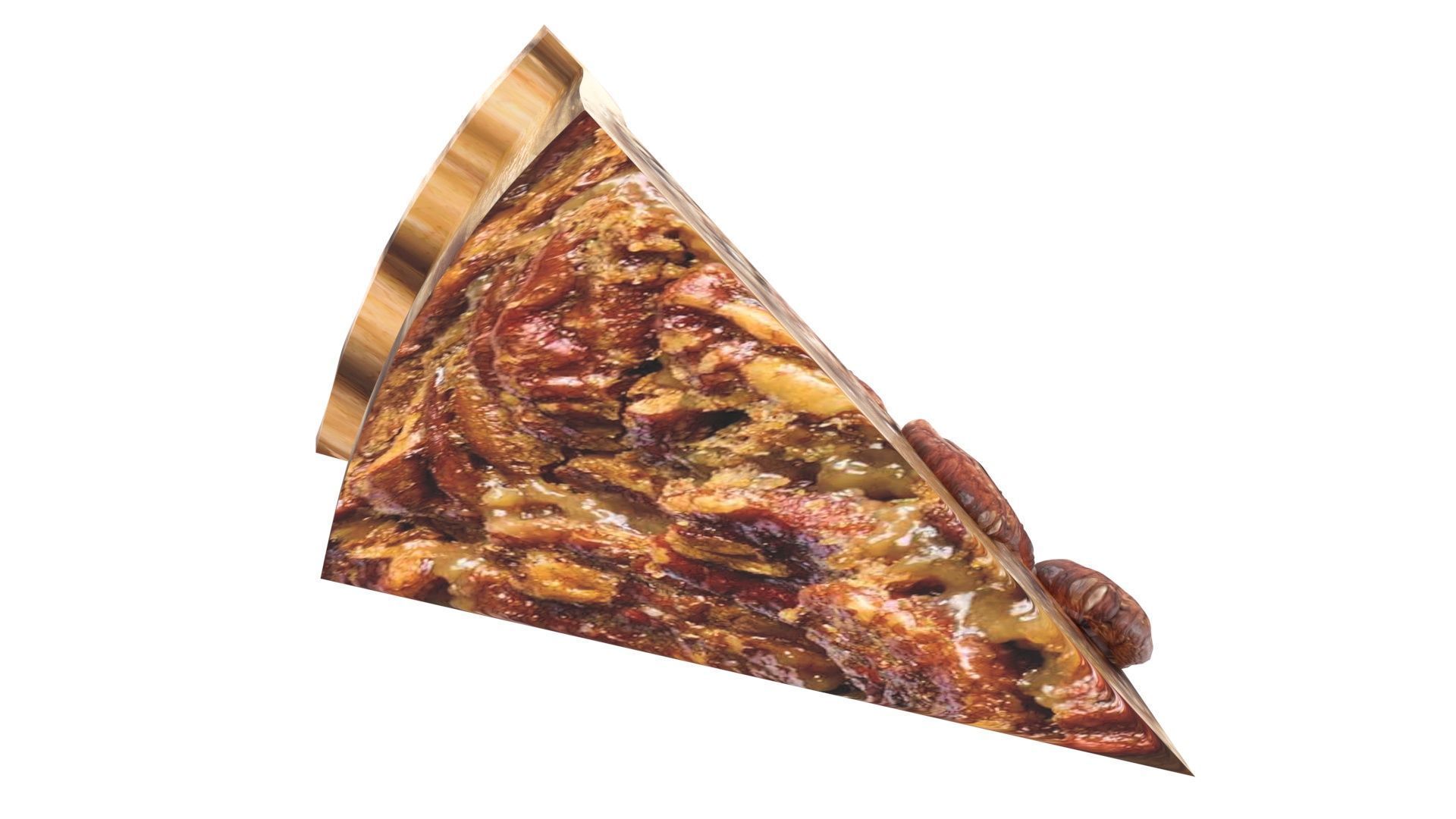 Pecan Pie 3D model_12