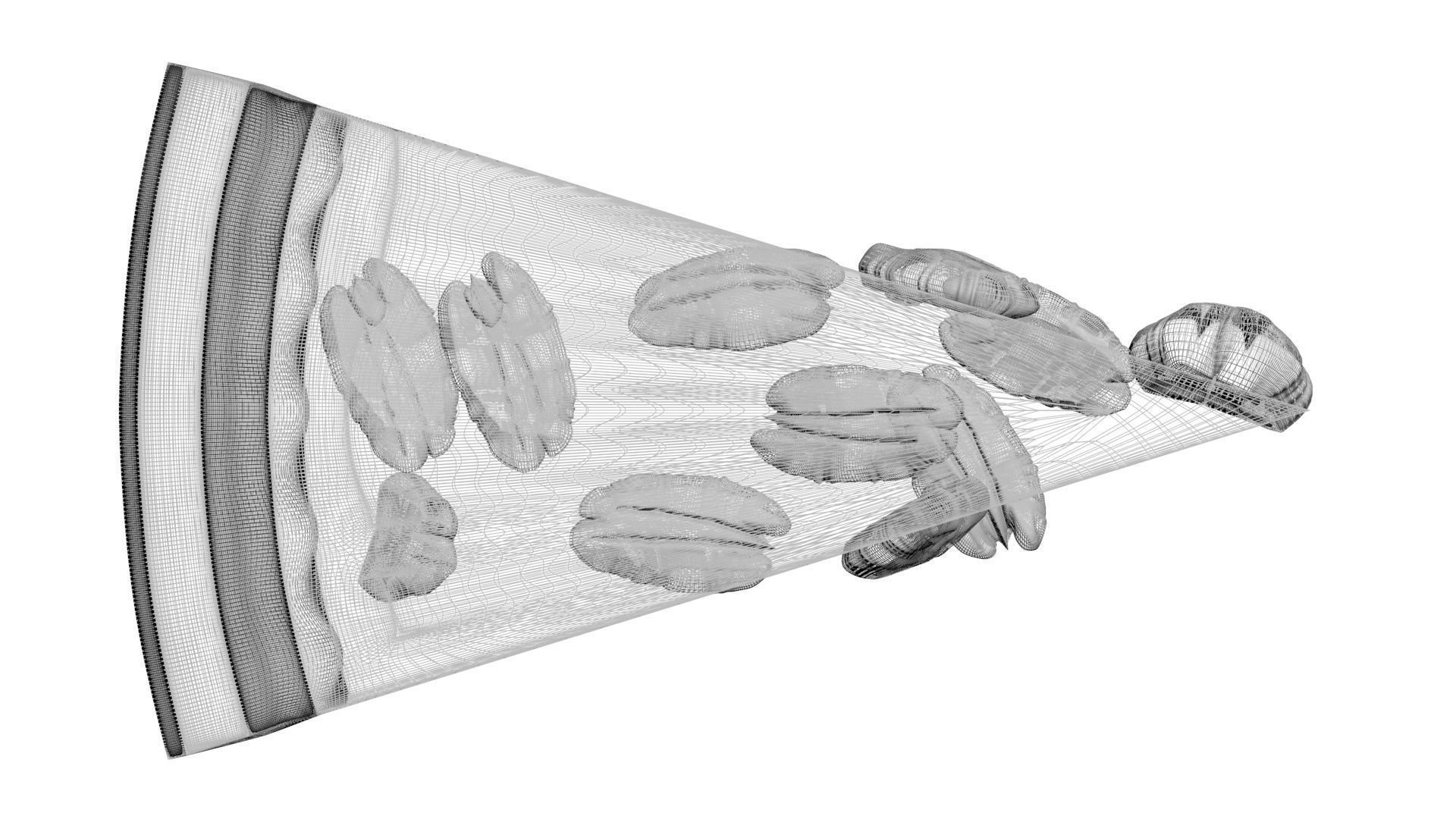 Pecan Pie 3D model_30