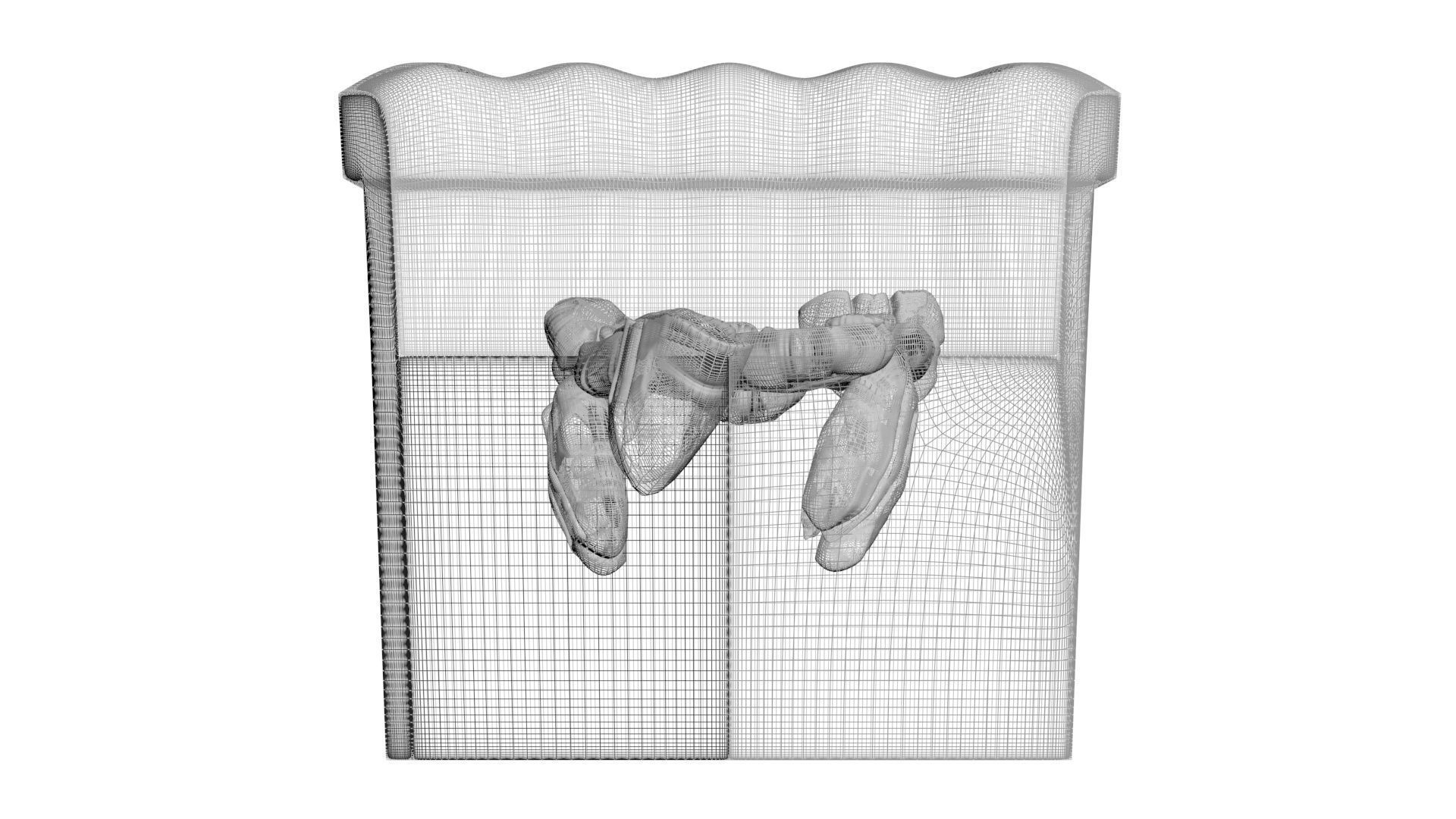 Pecan Pie 3D model_32