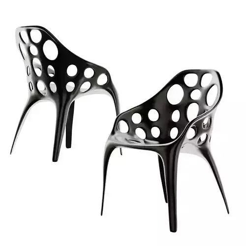 Modern metal side chair dining chair