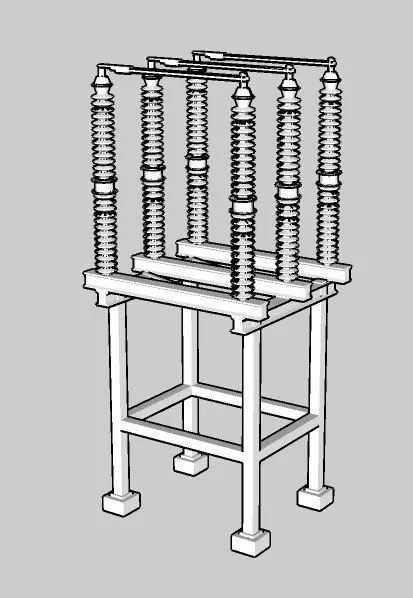 Electric Substation 3D print model