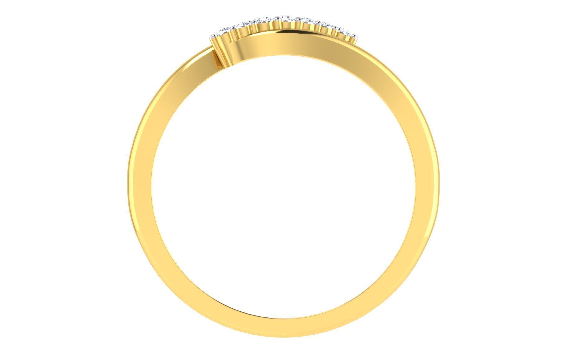 Women Ring Render 3dm STL OBJ FBX Details 3D print model_3