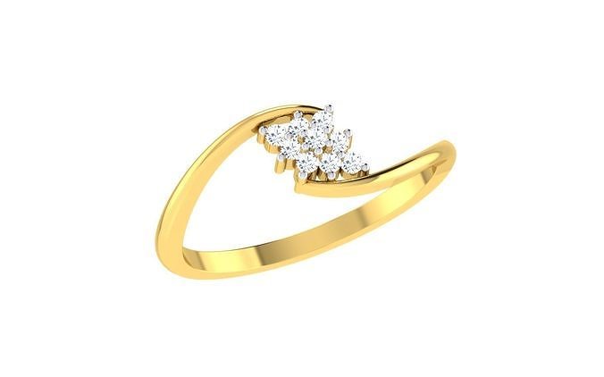 Women Ring Render 3dm STL OBJ FBX Details 3D print model