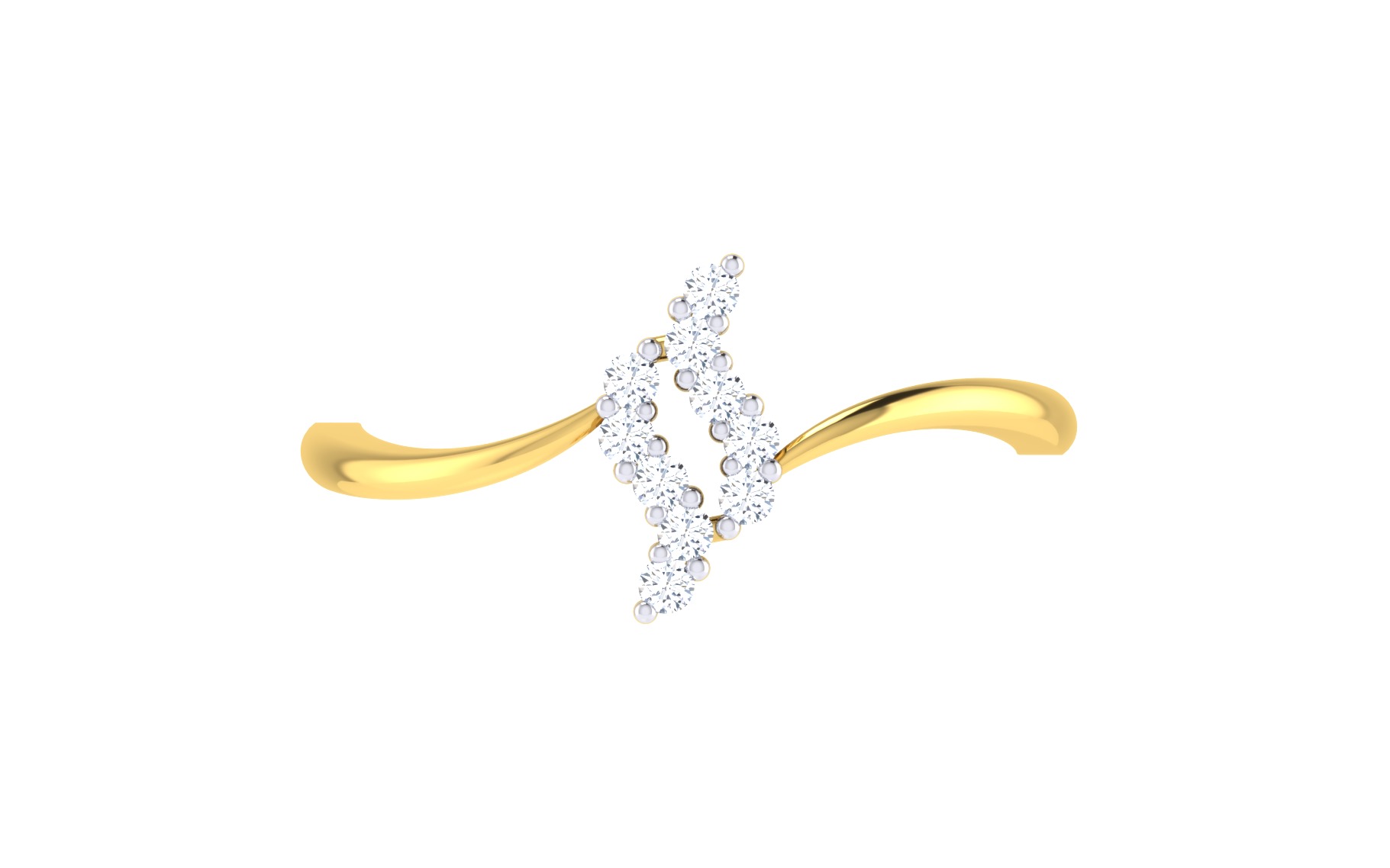 Women Ring Render 3dm STL OBJ FBX Details 3D print model_1