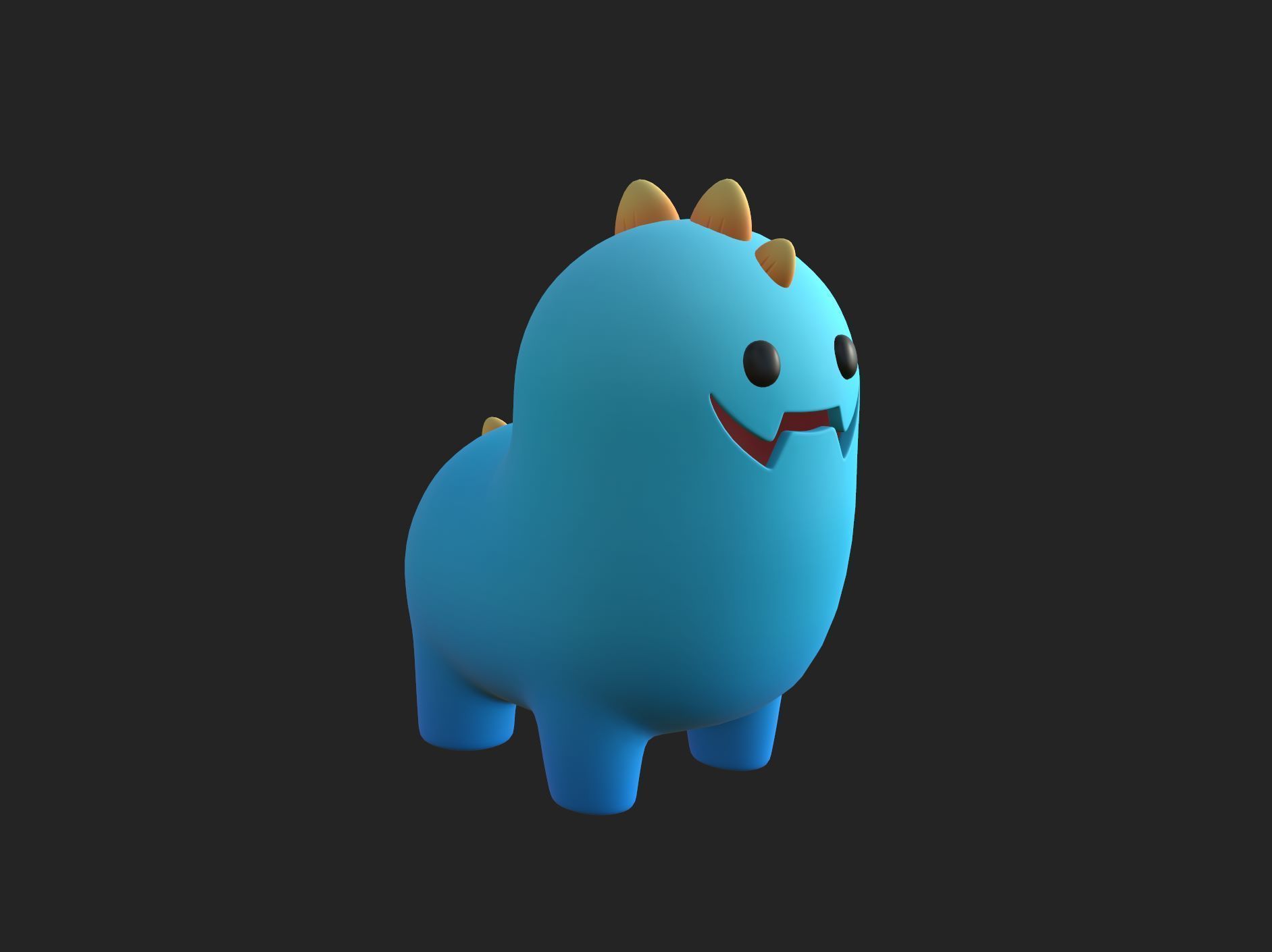 Monster Character 017 3D model_12
