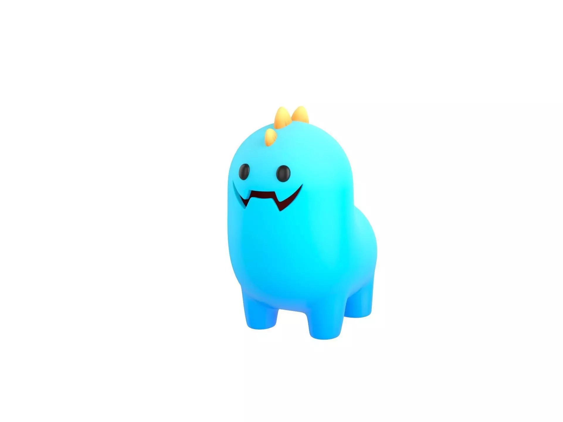 Monster Character 017 3D model_0