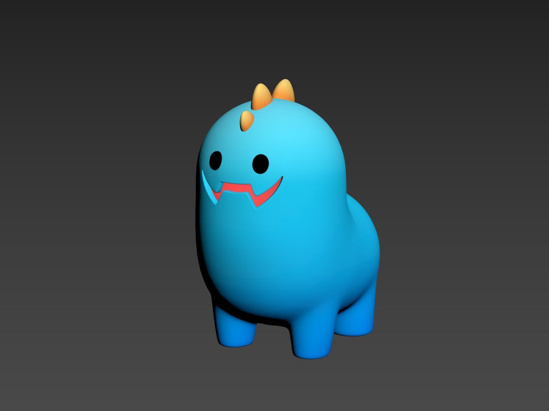 Monster Character 017 3D model_21