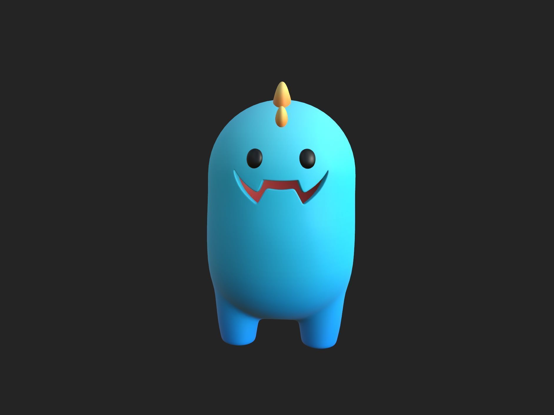 Monster Character 017 3D model_11